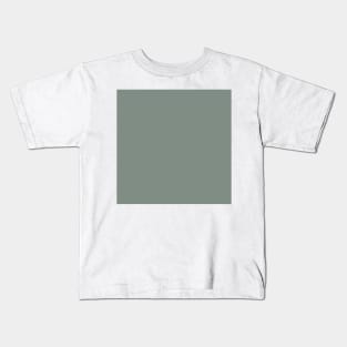 Solid Pastel Green Kids T-Shirt